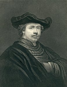 Rembrandt Harmens van Rijn (1606-69) door English School