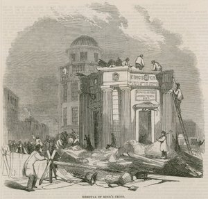 Verwijdering van Kings Cross, Londen door English School