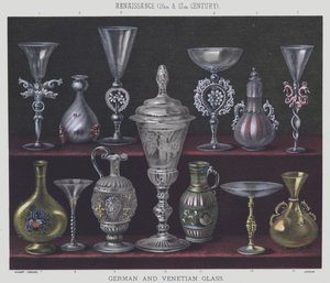 Renaissance, 16e en 17e eeuw, Duits en Venetiaans glas