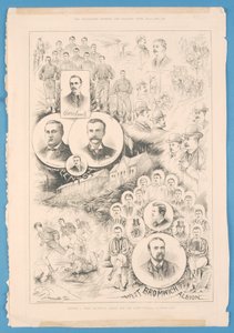 Renton vs. West Bromwich Albion, uit The Illustrated Sporting and Dramatic News, 2 juni 1888 door English School