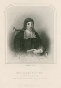 Ds. James Guthrie, predikant van Stirling, 1661 door English School