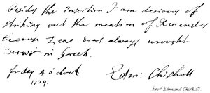Ds. Edmund Chishull