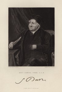 Eerwaarde Samuel Parr door English School