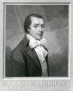 Richard Brothers (1757-1824) (gravure) door English School
