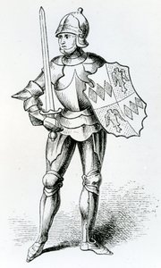 Richard Neville, 16e Graaf van Warwick (1420-71) door English School