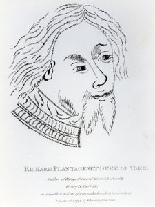 Richard van York, 3e Hertog van York, gepubliceerd in 1792 door English School