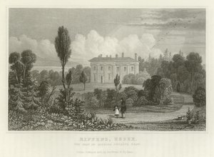 Riffens, Essex, het landgoed van Spencer Phillips, Esquire door English School