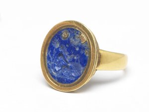 Ring (lapis lazuli & goud) door English School
