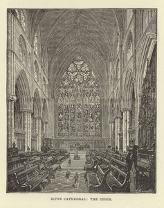 Ripon Kathedraal, het Koor door English School