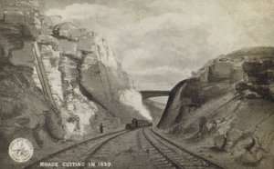 Roade Cutting in 1839