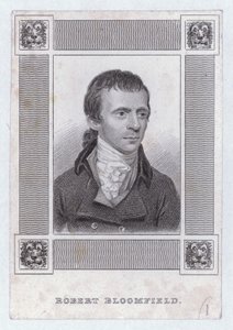 Robert Bloomfield, Engelse dichter (gravure) door English School