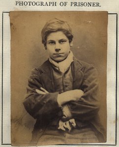 Robert Charlton, ca. 1870 (sepia foto) door English School