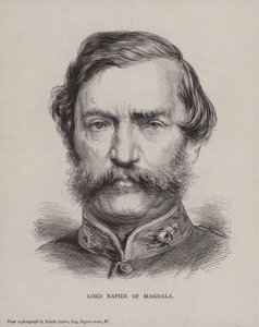 Robert Napier, 1e Baron Napier van Magdala, Britse generaal door English School