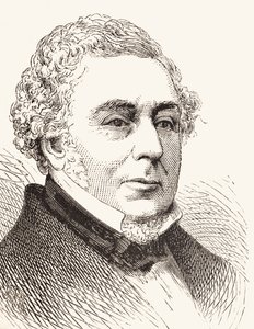 Robert Stephenson, uit The National and Domestic History of England door William Hickman Smith Aubrey (1858-1916) gepubliceerd in Londen, ca. 1890 door English School