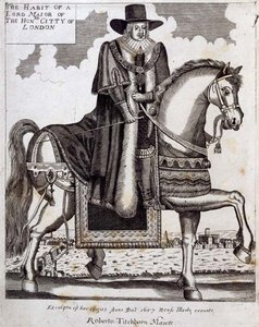 Robert Tichborne (d.1682) als Lord Mayor van Londen