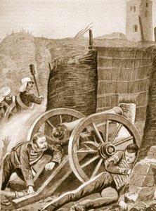 Roberts nauwe ontsnapping bij het beleg van Delhi in september 1857