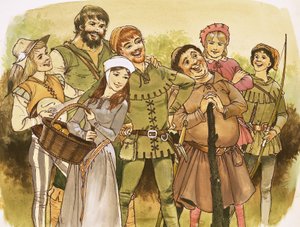 Robin Hood en zijn Vrolijke Mannen door English School