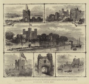 Rochester Castle, Kent door English School