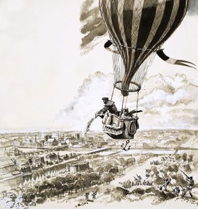 Rolier en Bezier werden tijdens de Eerste Wereldoorlog met een boodschap per ballon gestuurd door English School