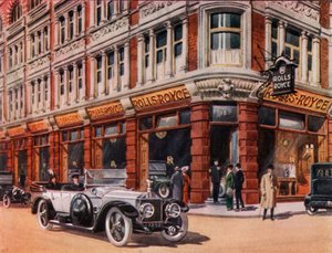 Rolls-Royce showroom op 15 Conduit Street