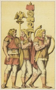 Romeinse adelaars door English School