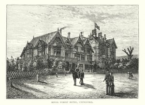 Royal Forest Hotel, Chingford (gravure) door English School