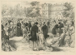 Koninklijk tuinfeest in Marlborough House, Londen