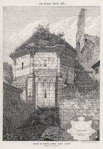 Ruïnes van Notre Dame Alet, Aude door English School