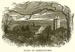 Ruïnes van Sissinghurst door English School
