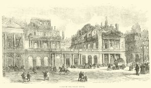 Ruïnes van het Palais Royal, mei 1871 door English School