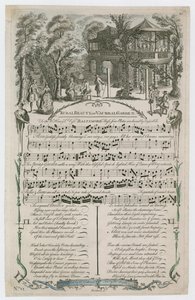 Rurale Schoonheid of Vauxhall Tuin