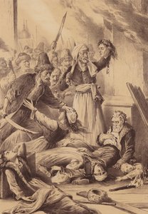 Plundering van Kyiv door de Mongolen door English School