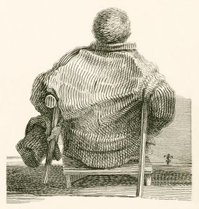 Samuel Horsey, een Londense bedelaar voor meer dan eenendertig jaar door English School