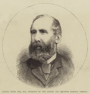 Samuel Laing, Esquire, MP, Voorzitter van de London and Brighton Railway Company
