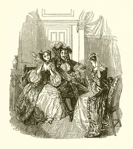Scène uit Les Précieuses Ridicules door English School