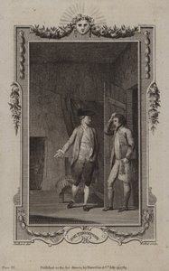 Scène uit Het leven en de avonturen van Joe Thompson, door Edward Kimber door English School