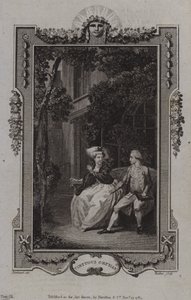 Scène uit De deugdzame wees, door Mary Collyer door English School