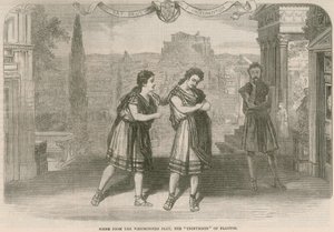 Scène uit de Westminster Spelen door English School