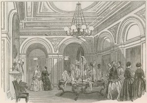 Schomberg House, Pall Mall - de hoedenafdeling door English School