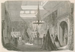 Schomberg House, Pall Mall - de sjaalafdeling door English School