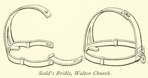 Schandmasker, Walton Kerk door English School