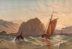 Schotland, Dumbarton Kasteel door English School