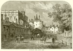 Scotland Yard, circa 1720 door English School