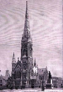 Schotse Kerk, Collins Street, Melbourne, Australië, uit 