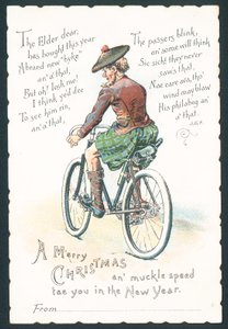 Schotse kerstkaart
