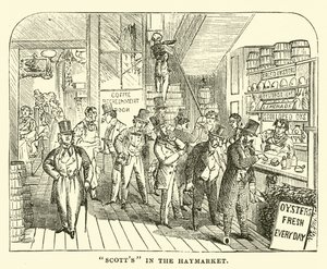Scotts in de Haymarket door English School