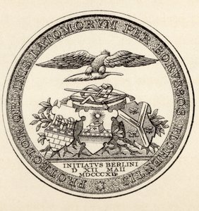 Zegel van de Metselaars van Berlijn, 1812, uit 