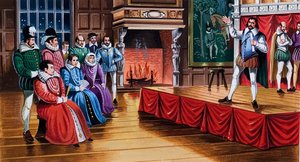 Shakespeare toneelstuk opgevoerd aan het Hof