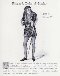 Koning Richard III: Richard, Hertog van Gloster, Acte I, Scene II door English School
