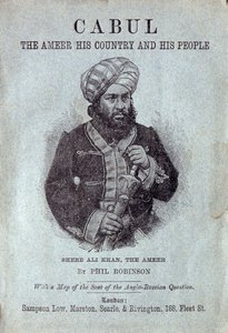 Shere Ali Khan, Ameer van Afghanistan, 1878 door English School